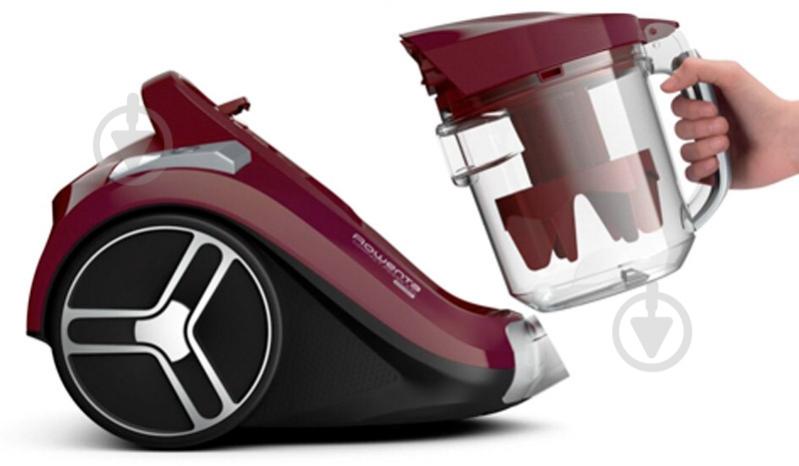 Пылесос Rowenta RO4873EA Compact Power XXL bordo - фото 8 Пылесос Rowenta RO4873EA Compact Power XXL bordo - фото 8