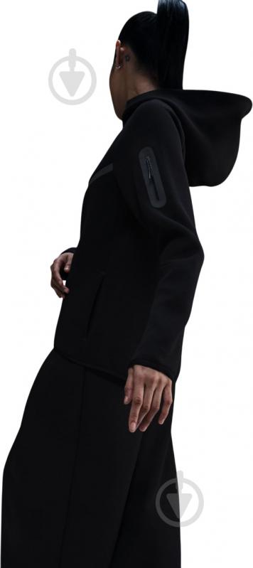 Джемпер Nike W NSW TCH FLC WR FZ HDY 2 HV6747-010 р.M чорний - фото 6 Джемпер Nike W NSW TCH FLC WR FZ HDY 2 HV6747-010 р.M чорний - фото 6