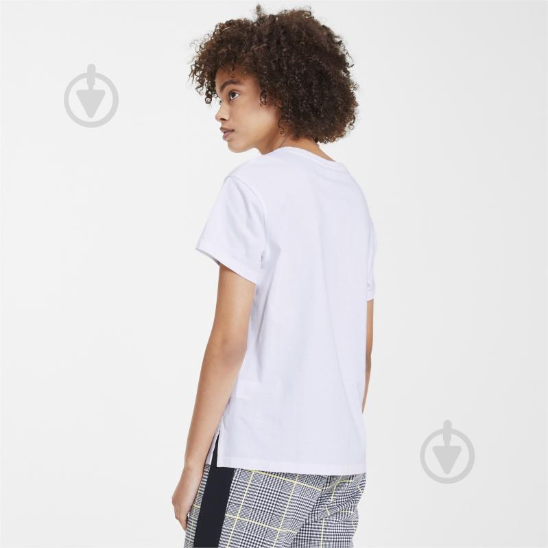 Футболка Puma Classics Logo Tee 59551497 р.XS белый - фото 4 Футболка Puma Classics Logo Tee 59551497 р.XS белый - фото 4