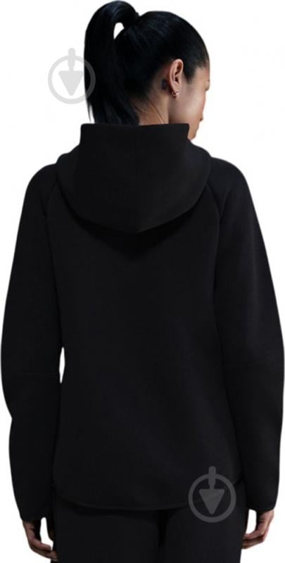 Джемпер Nike W NSW TCH FLC WR FZ HDY 2 HV6747-010 р.XS чорний - фото 3 Джемпер Nike W NSW TCH FLC WR FZ HDY 2 HV6747-010 р.XS чорний - фото 3