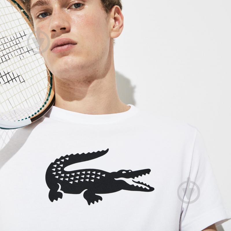 Футболка Lacoste TH3377AU8 р.3XL белый - фото 4