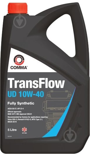ᐉ Моторное масло COMMA Transflow UD 10W-40 5 л (TRANSFLOW UD 10W40 5L ...