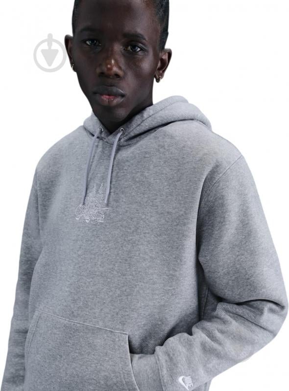 Джемпер Nike M NK Club BB HDY Run Reissue HV1216-063 р.2XL сірий - фото 1 Джемпер Nike M NK Club BB HDY Run Reissue HV1216-063 р.2XL сірий - фото 1