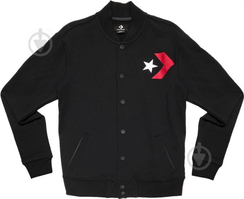 Джемпер Converse Star_Chevron_Graphic_Bomber_Slim_Fit 10007742-001 р. S чорний - фото 1