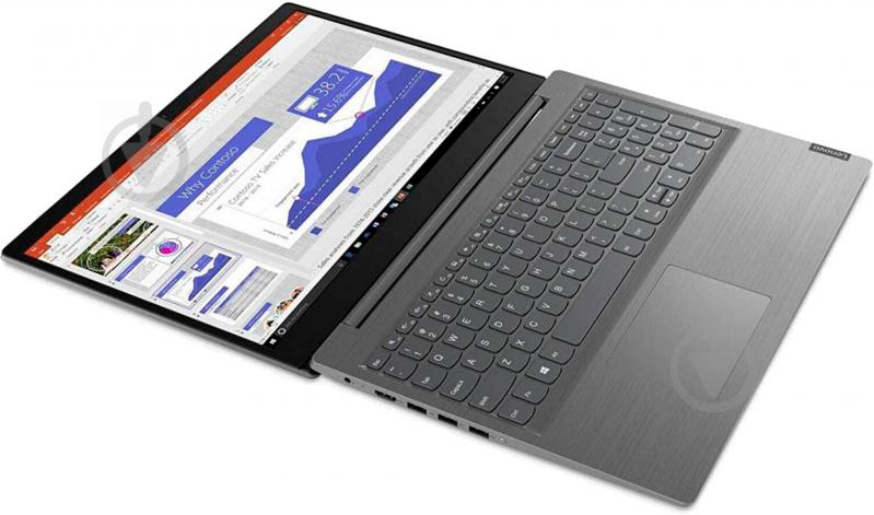 Ноутбук Lenovo V15-IIL 15,6 (82C500NRRA) iron grey - фото 7