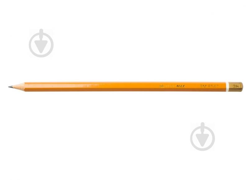 Олівець графітний Professional 3H жовтий BM.8547 Buromax