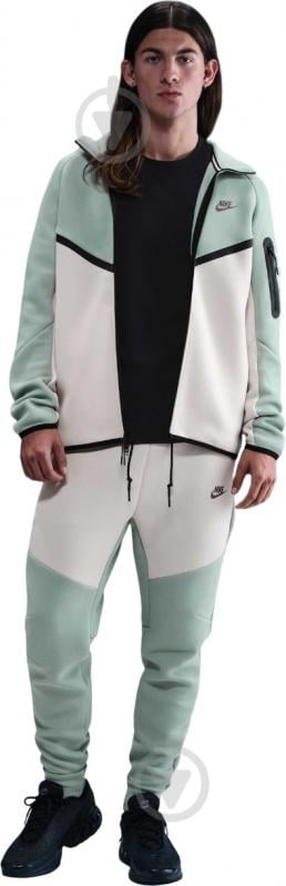 Джемпер Nike M NK TCH FLC FZ WR Hoodie HV0949-020 р.L разноцветный - фото 4