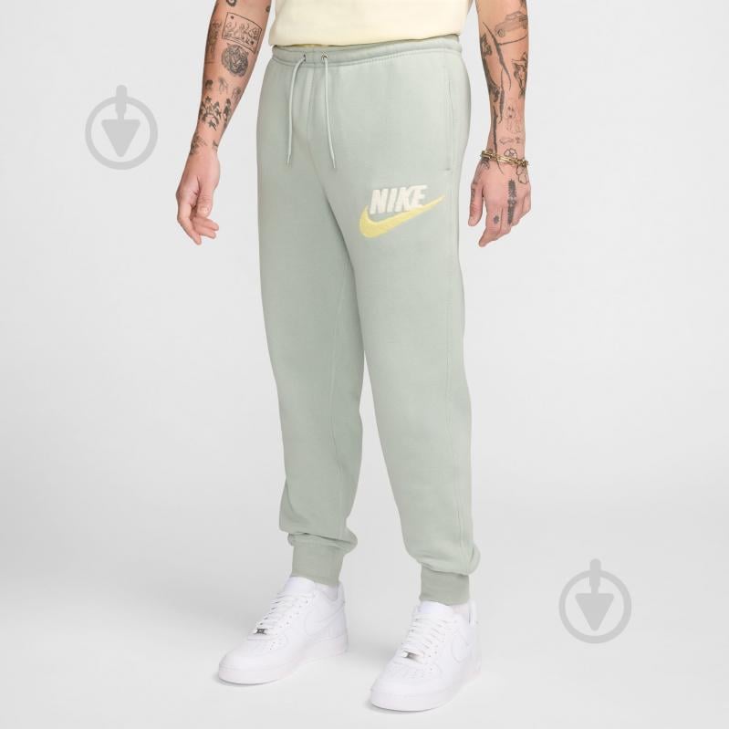 Брюки Nike M NK CLUB BB JOGGER CHNL FTRA FN3094-370 р. S синий - фото 2