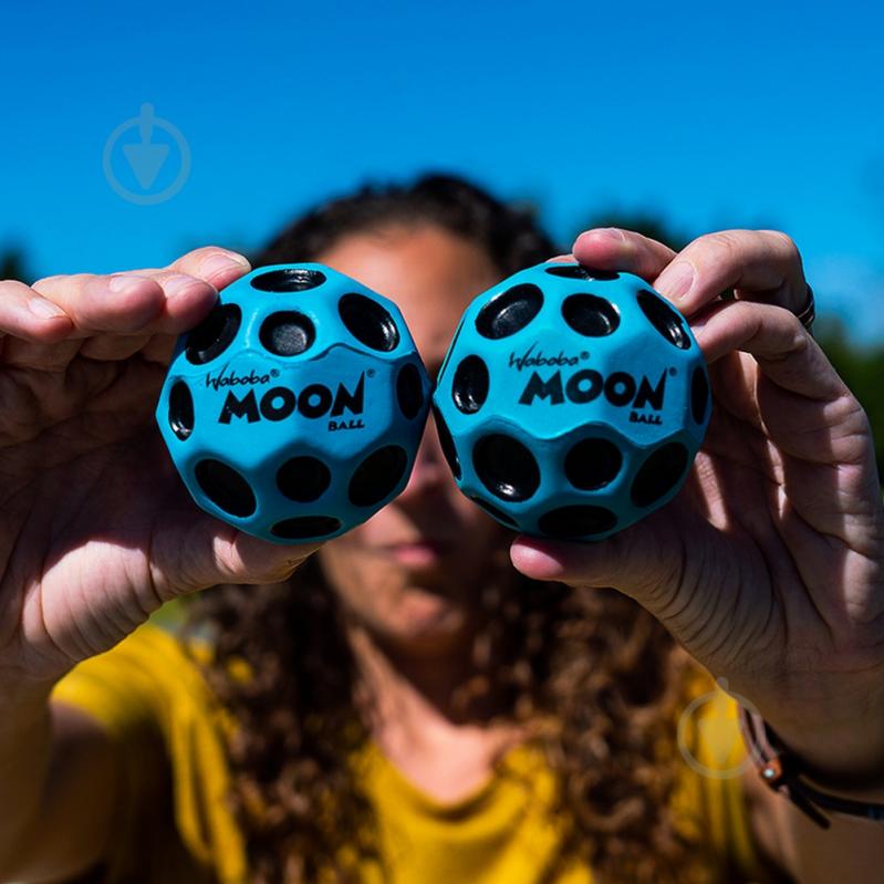 М'яч Waboba AZ-321-B Moon ball Синій (840001932128) - фото 2