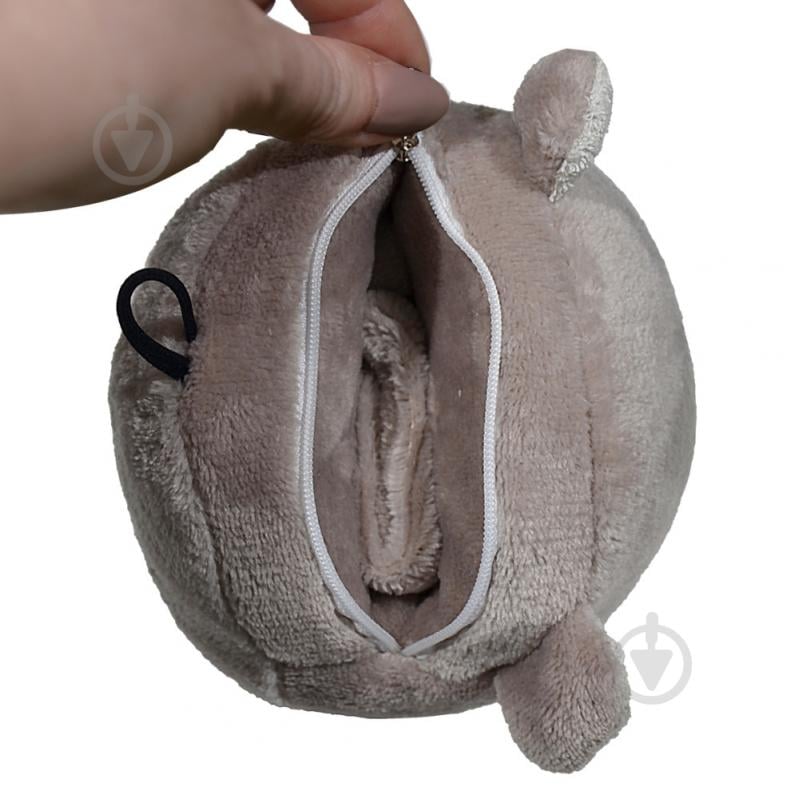 Подушка декоративная Медведь 14x18 см серый Ярослав - фото 2 Подушка декоративная Медведь 14x18 см серый Ярослав - фото 2