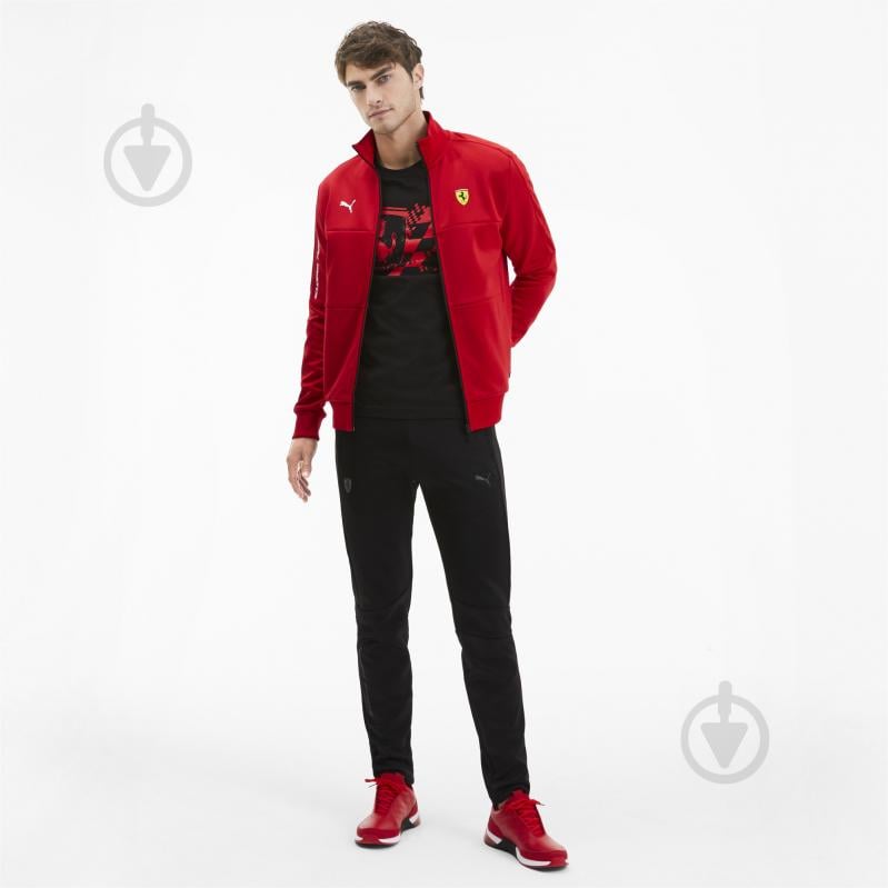 Джемпер Puma SF T7 Track Jacket 59614101 р. XL червоний - фото 5