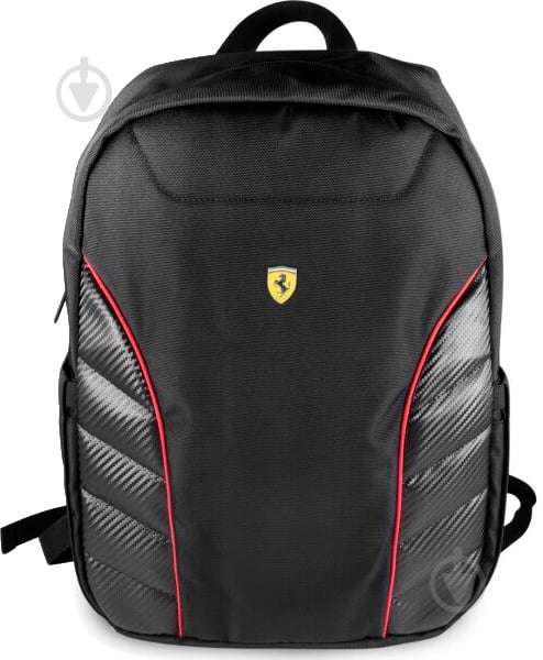 Рюкзак Ferrari Scuderia backpack 15" black (601207) - фото 1 Рюкзак Ferrari Scuderia backpack 15" black (601207) - фото 1