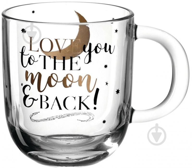 Чашка Leonardo Love you to the moon and back 400 мл - фото 1