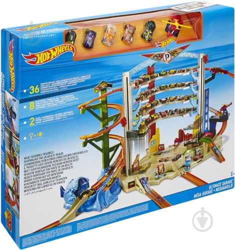 Трек Hot Wheels Легендарный гараж CMP80 - фото 1