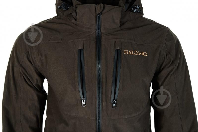 Куртка мужская демисезонная Hallyard Rust 2324.09.86 р.XL коричневая - фото 6