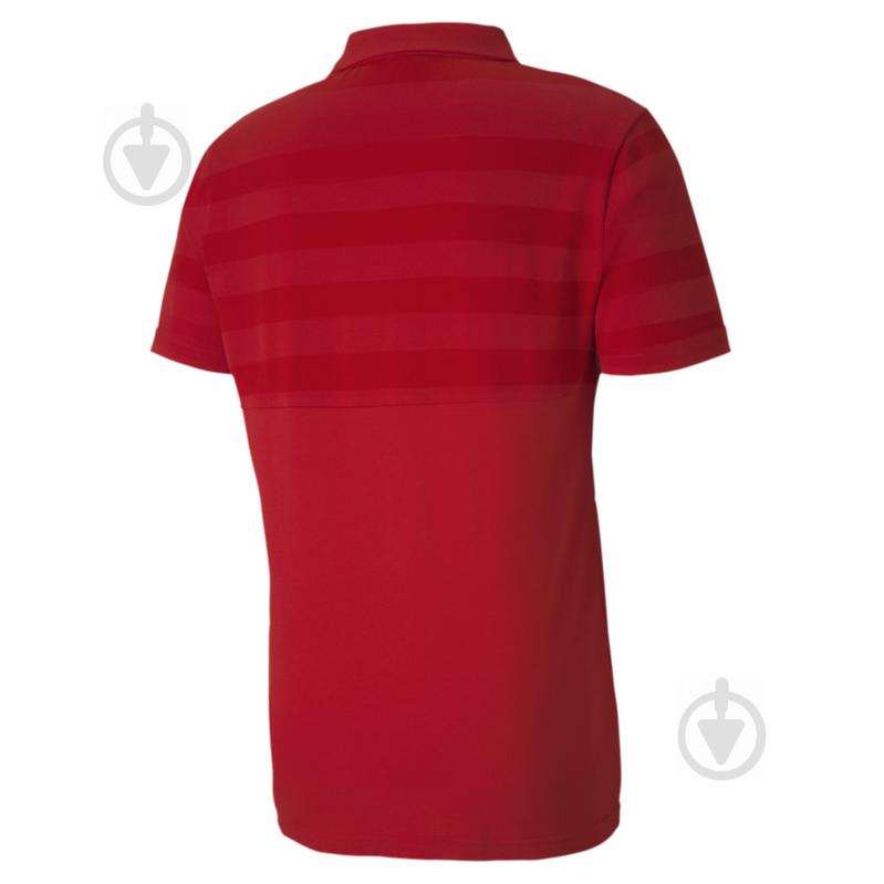 Поло Puma Ferrari Striped Polo 59612302 р.XL червоний - фото 3