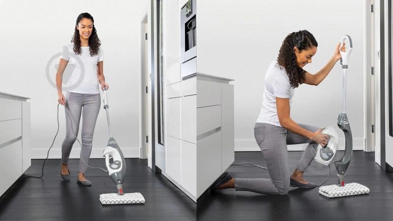 Парова швабра Shark S6005EU Klik n’ Flip Floor & Handheld Steam Cleaner S6005EU - фото 10