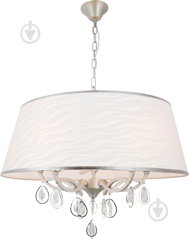 Люстра Victoria Lighting LULLABY/SP5-S 5x40 Вт E14 белый - фото 1