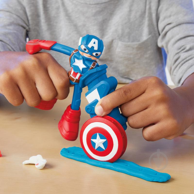 Набір для творчості Play-Doh з масою для ліплення Пригоди героїв G0333 - фото 7