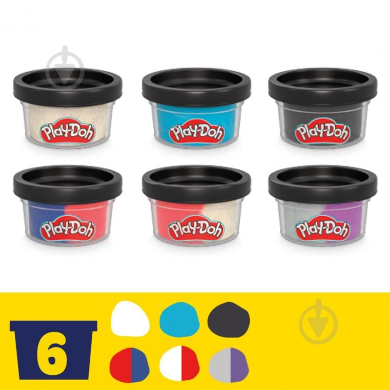 Набір для творчості Play-Doh з масою для ліплення Пригоди героїв G0333 - фото 3