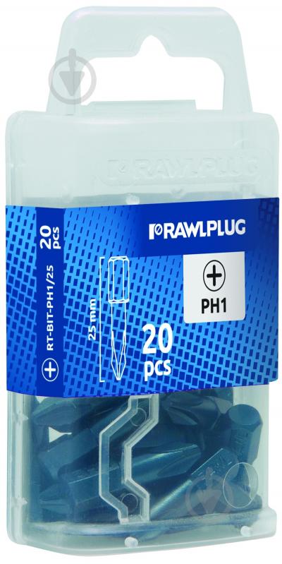 Набор бит Rawlplug 20 шт. RT-BIT-PH2/25 - фото 2