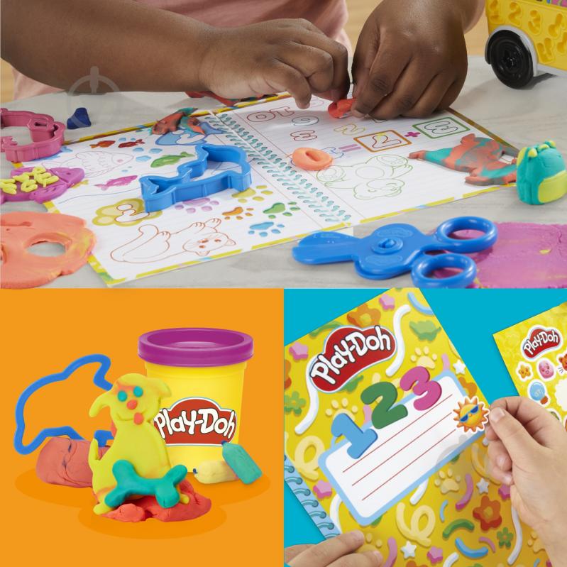 Набір для творчості Play-Doh з масою для ліплення Веселий шкільний день G1641 - фото 7