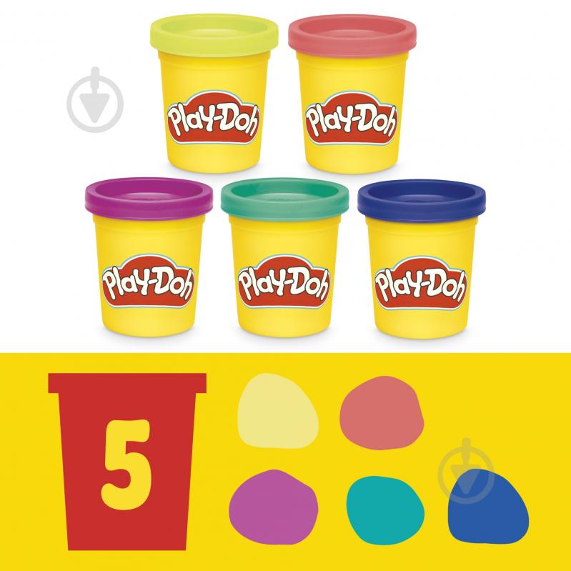 Набір для творчості Play-Doh з масою для ліплення Веселий шкільний день G1641 - фото 3