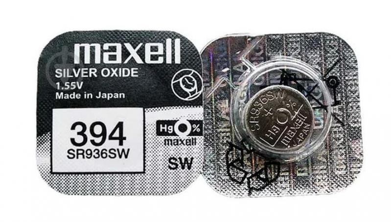 Батарейка Maxell SR936 1 шт. (18289600) - фото 1 Батарейка Maxell SR936 1 шт. (18289600) - фото 1