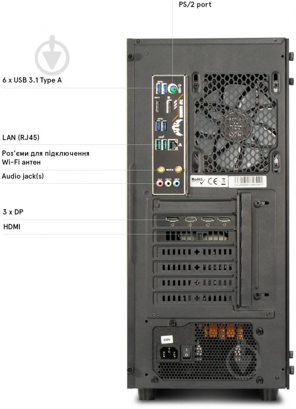 Компьютер Everest Game (9080_0231) black - фото 5