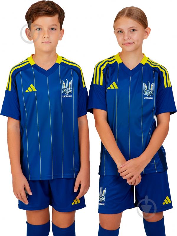 Футболка Adidas CULIC24 JSY YRG IP2186-blue р.128 синій - фото 1