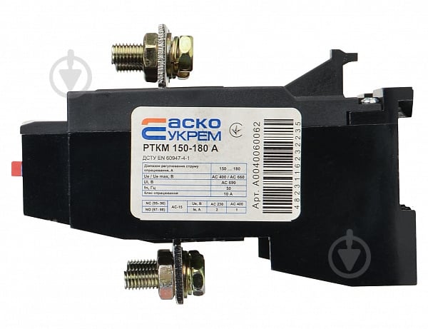 Реле тепловое АСКО-УКРЕМ РТКМ 150-180 А A0040060062 - фото 2