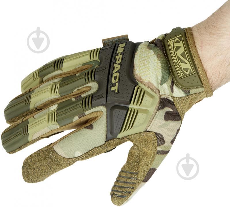 Перчатки тактические Mechanix M-Pact Multicam 754.00.49 L - фото 3