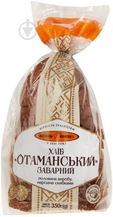 Хлеб Київхліб Атаманский заварной 350 г 4823117503105 - фото 1 Хлеб Київхліб Атаманский заварной 350 г 4823117503105 - фото 1