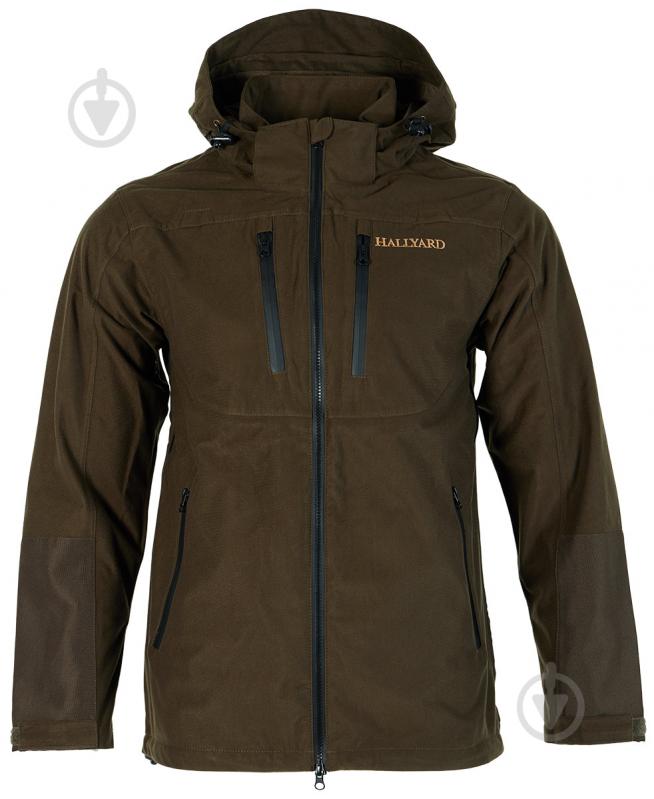 Куртка охотничья мужская демисезонная Hallyard Rust (60р) 2324.10.03 р.XXXXL зеленая - фото 1