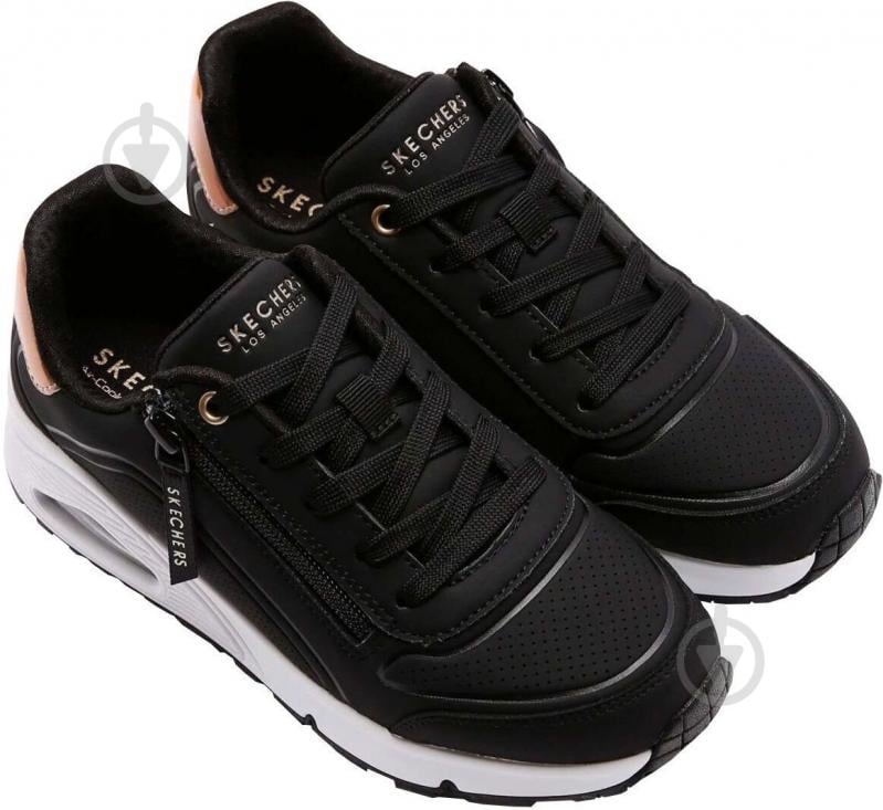Кросівки для дівчинки Skechers 310554L BKRG UNO GEN1 р.EUR 30 чорний - фото 7 Кросівки для дівчинки Skechers 310554L BKRG UNO GEN1 р.EUR 30 чорний - фото 7