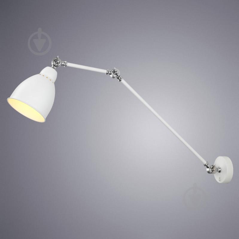 Бра Arte Lamp A2055AP-1WH 1x60 Вт E27 белый - фото 2
