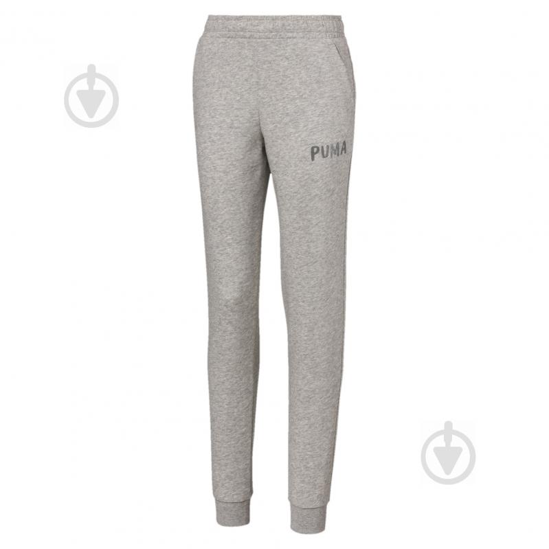 Штани Puma Alpha Sweat Pants G 58140604 р. 128 сірий - фото 1