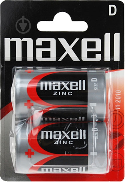 Батарейки Maxell D (R20, 373) 2 шт. (774401.04) - фото 1