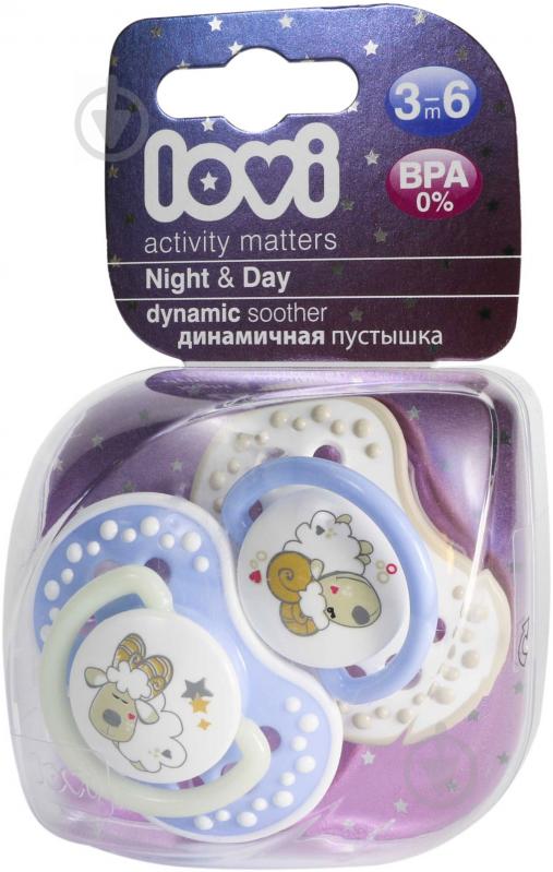 Пустышка динамическая Canpol Babies Night i Day LOVI 22/810 в ассортименте - фото 3