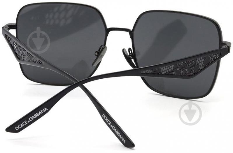 Очки солнцезащитные Dolce&Gabbana DG 2310 01/87 57 - фото 3 Очки солнцезащитные Dolce&Gabbana DG 2310 01/87 57 - фото 3