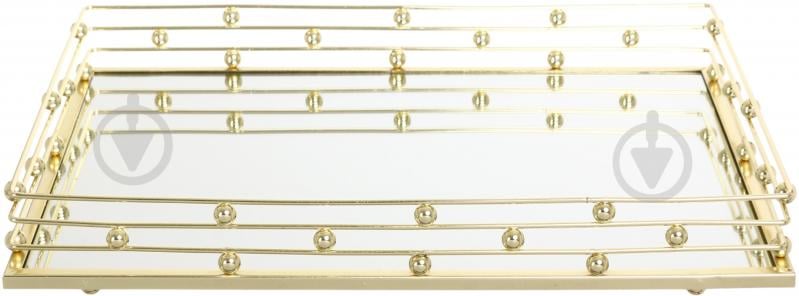 Поднос декоративный Sensio Luxtray 40х30х6 см золотой - фото 2