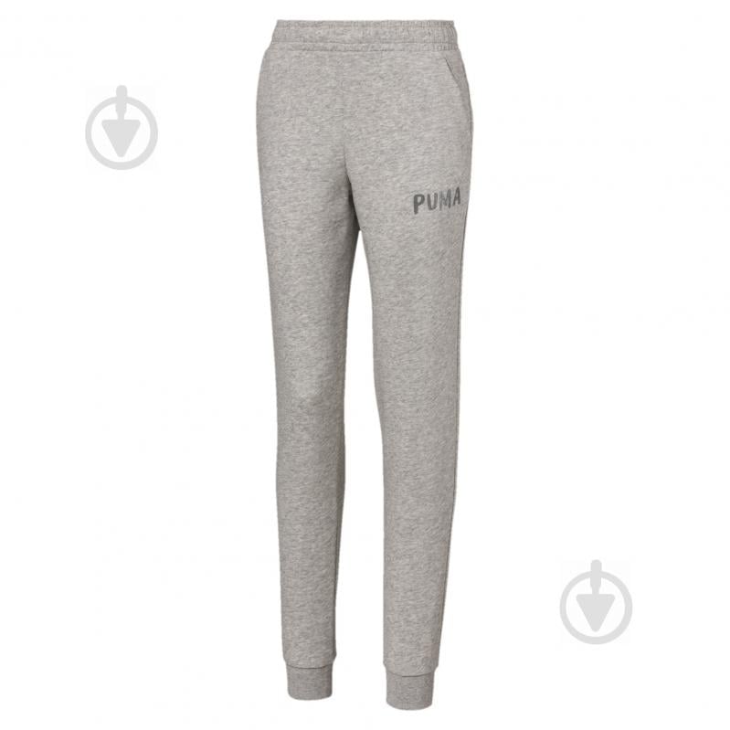 Брюки Puma Alpha Sweat Pants G 58140604 р. 176 серый - фото 1