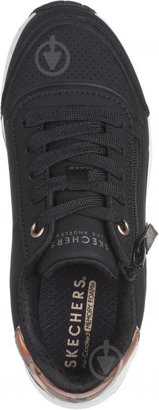 Кросівки для дівчинки Skechers 310554L BKRG UNO GEN1 р.EUR 33 чорний - фото 8 Кросівки для дівчинки Skechers 310554L BKRG UNO GEN1 р.EUR 33 чорний - фото 8