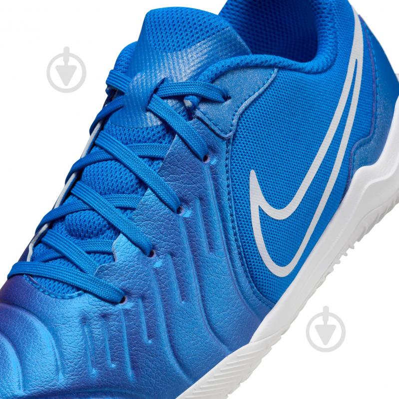 Бутсы Nike JR. TIEMPO LEGEND 10 ACADEMY DV4350-400 р.38,5 синий - фото 9