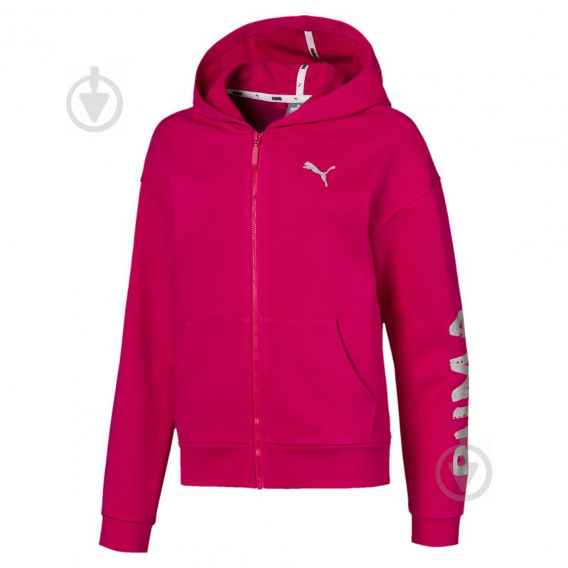 Джемпер Puma Alpha Sweat Jacket 58136615 рожевий - фото 1