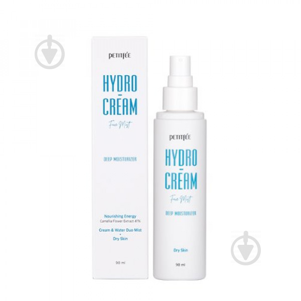 Мист для лица дневной Petitfee Hydro Cream Face Mist Увлажняющий кремовый 90 мл - фото 1