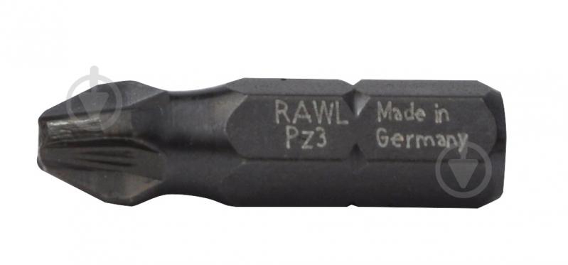 Набор бит Rawlplug PZ 3х25 1 шт. 20 шт. RT-IBIT-PZ3/25 - фото 1