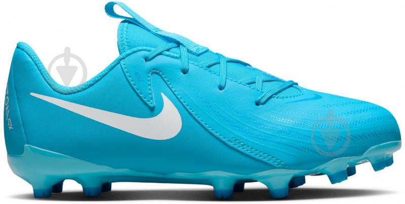 Бутсы Nike JR PHANTOM GX II ACADEMY FG/MG FD6722-400 р.36,5 синий - фото 1