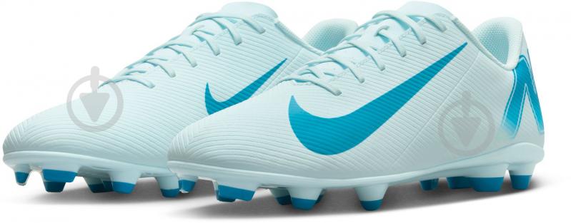 Бутсы Nike VAPOR 16 CLUB FG/MG FQ8441-400 р.40 синий - фото 5