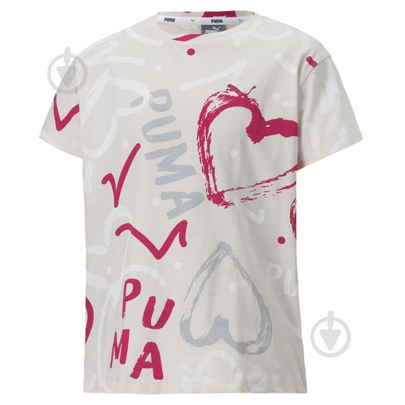 Футболка Puma Alpha Tee 58136217 бежевый - фото 1